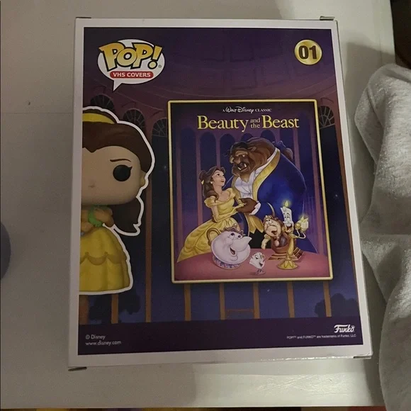 Box Lunch Exclusive Beauty and the Beast Funko Pop! VHS Covers - Picture 4 of 4